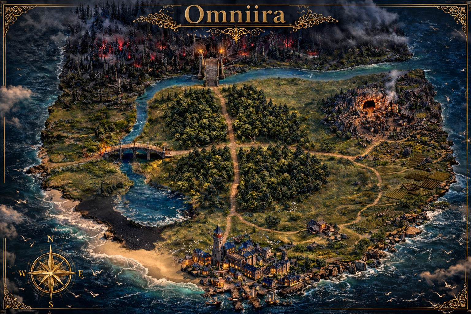 Map of Omniira